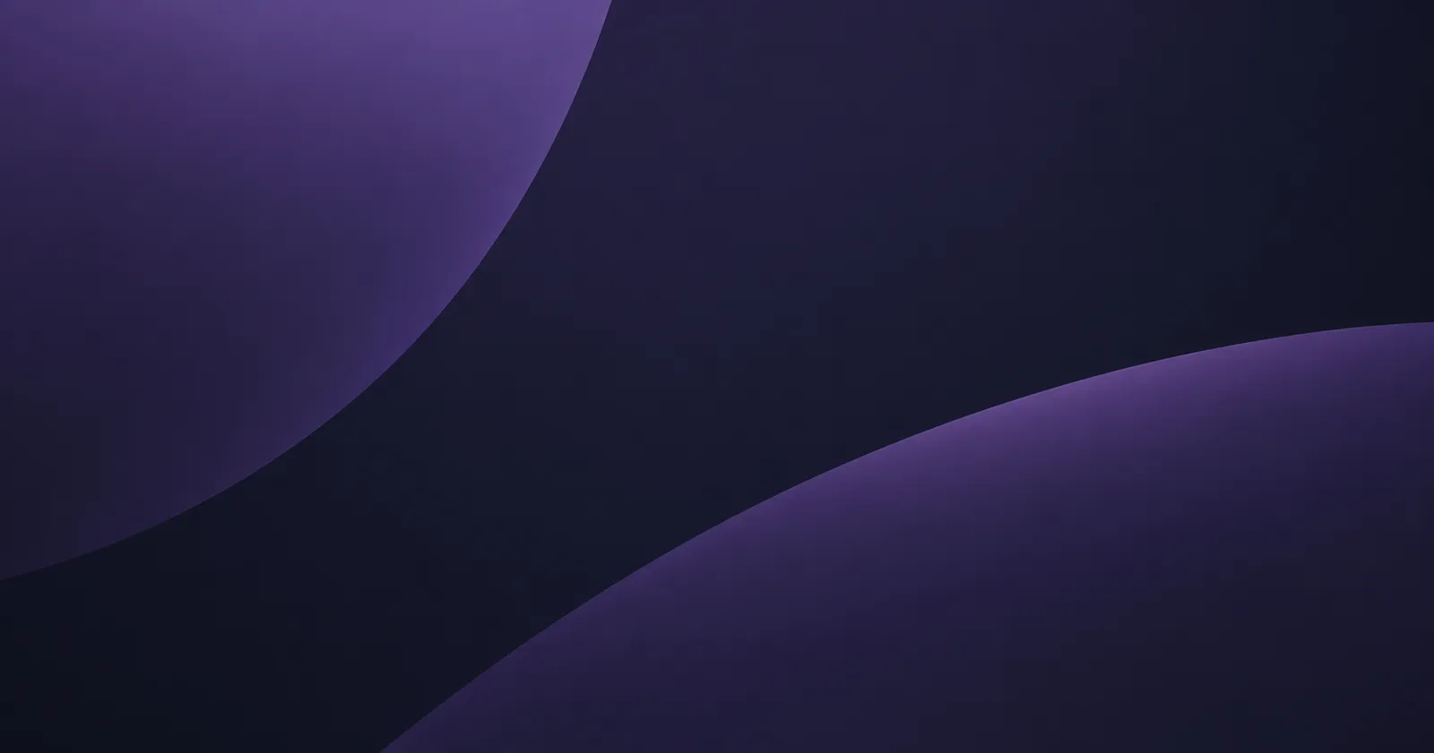 Abstract purple curves on a charcoal background.
